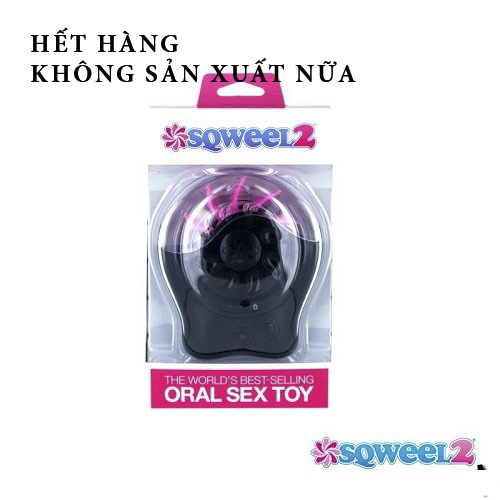 Đồ chơi tình dục cho nữ máy liếm âm đạo tự động Sqweel2